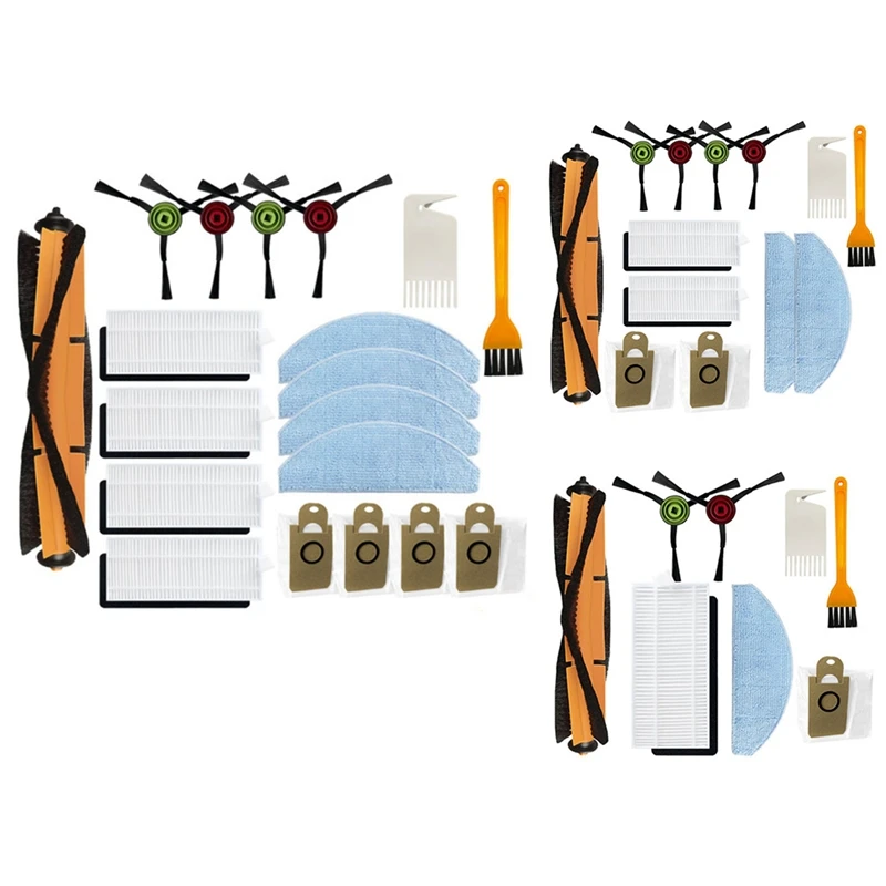 

Main Side Brush HEPA Filter Mop Cloth Dust Bag Spare Parts For Xiaomi Lydsto G2 Robot Vacuum Cleaner 8 Pcs