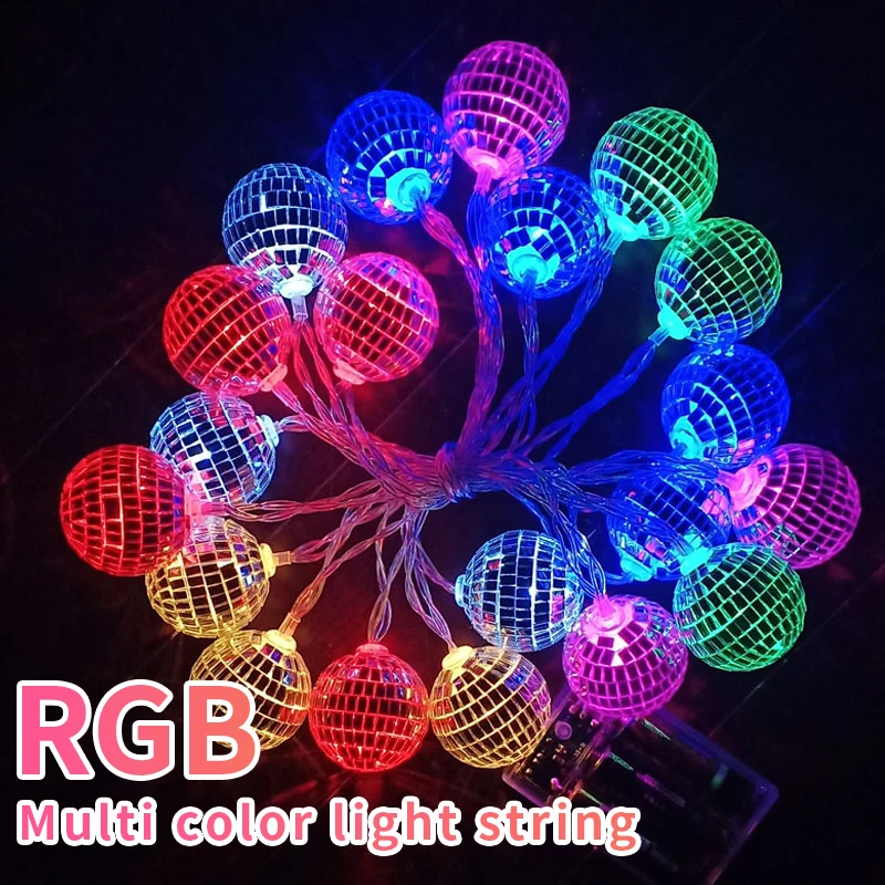 Стеклянная лампа в форме шара декоративная для танцевальных залов праздничная