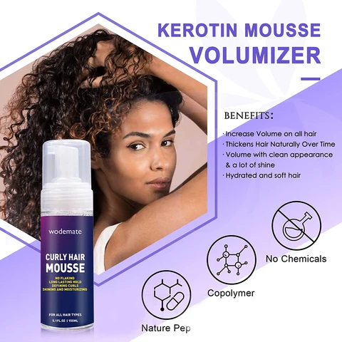 Мусс для укладки вьющихся волос