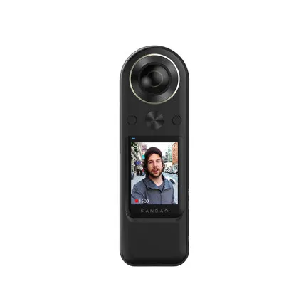 

QOOCAM8K industry version of professional level panoramic camera 5G 8K VR panoramic machine Mosaic live broadcasting solution