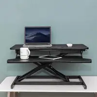 Adjustable Height Sit Stand Table Foldable Laptop Computer Table Lifting Computer Table For The Sedentary Strong Bearing