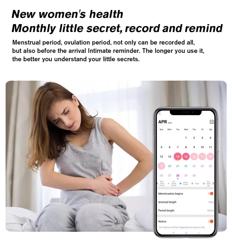 Смарт-часы унисекс IP68 с Шагомером |