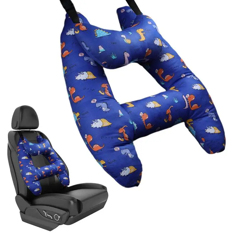 

Мягкая детская дорожная подушка в форме буквы «H»