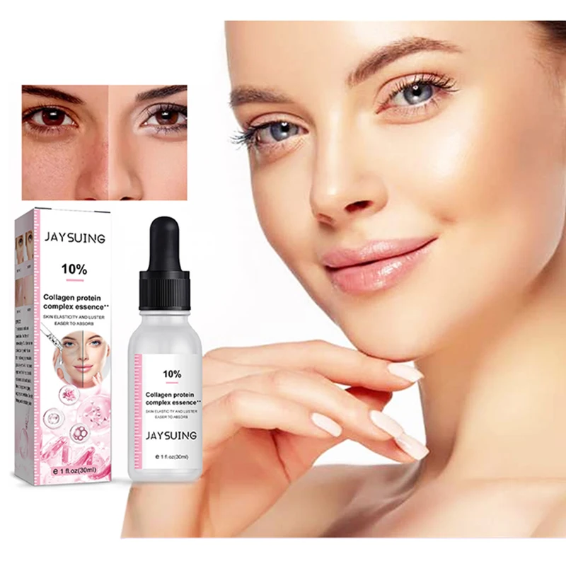 

Beauty Korean Collagen Remove Wrinkle Face Serum Lifting Firming Anti Aging Fade Fine Lines Whitening Brighten Repair Frost