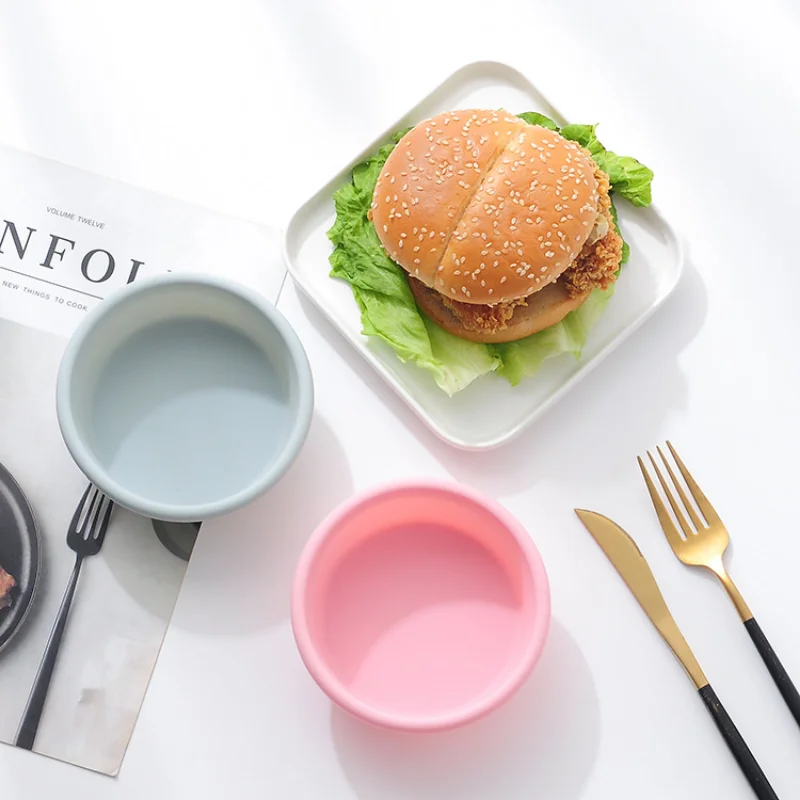 

4 Inch Non-Stick Round Hamburger Mold Cheese Cake Burger Press Baking Mould Baby Food Tools Toast Bakeware Kitchen