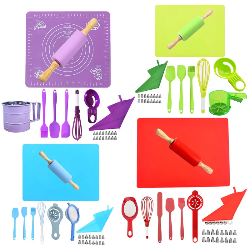 

16pc/Set Cake Baking For Decoration Spatula Cupcake Decorating Mold Accessories Turntable Shipping Free Knife Pizza Cookie Tools