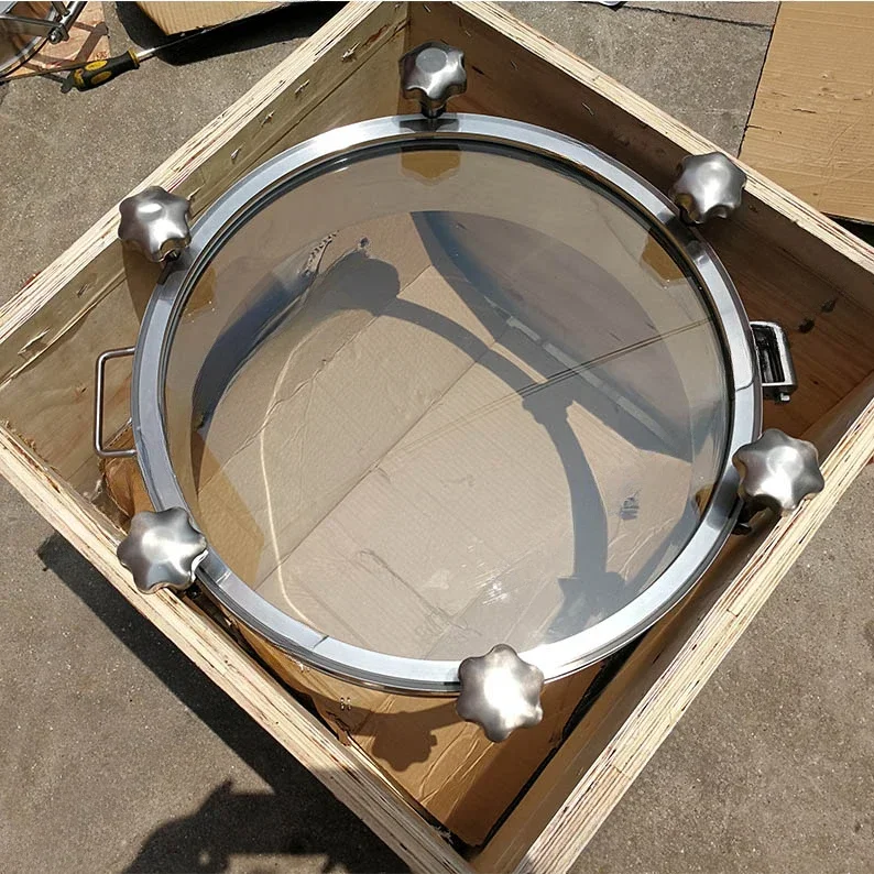 Крышка люка DN500 для химического реактора