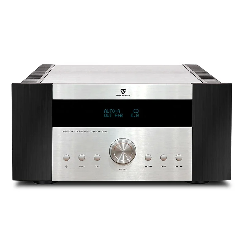 ToneWinner AD-99D Hi-Fi усилитель с предусилителем USB TF-картой аудио APE FLAC WAV мощности
