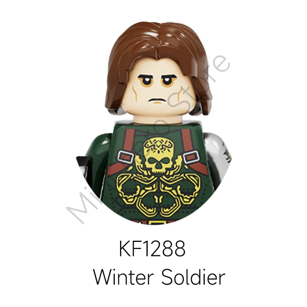 KF1283 аниме герои блоки Disney кирпичи мини Экшн игрушки Фигурки строительные в сборе