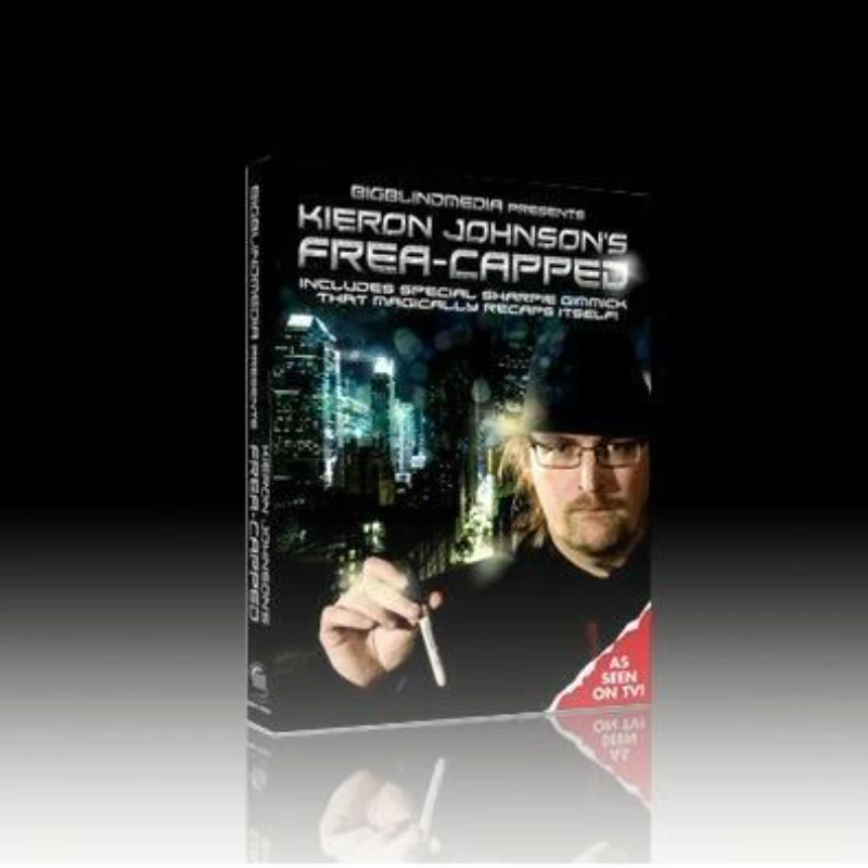 

Frea-capped by Kieron (DVD And Gimmicks) - Magic Tricks Card Magic Props Close-Up Stage Magic Magia Accessories Illusion