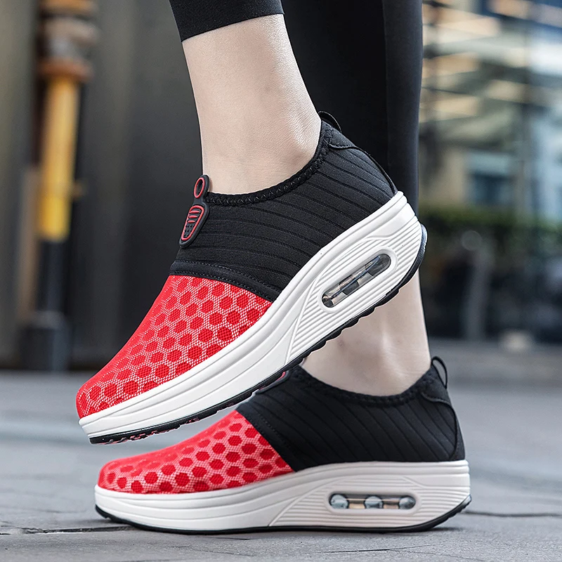 

Designer Shoes Woman Tenis Feminino Comfortable Sneakers Women's Height Increasing Platform Shoes Zapatillas Casual Basket Femme