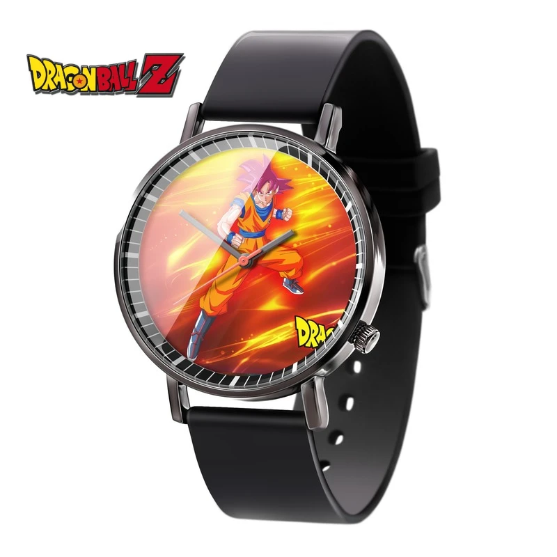 

Аксессуары для аниме, кварцевые часы с шариком дракона, серия Super Saiyan Goku, студенческие повседневные часы, аксессуары, Изысканные Подарки