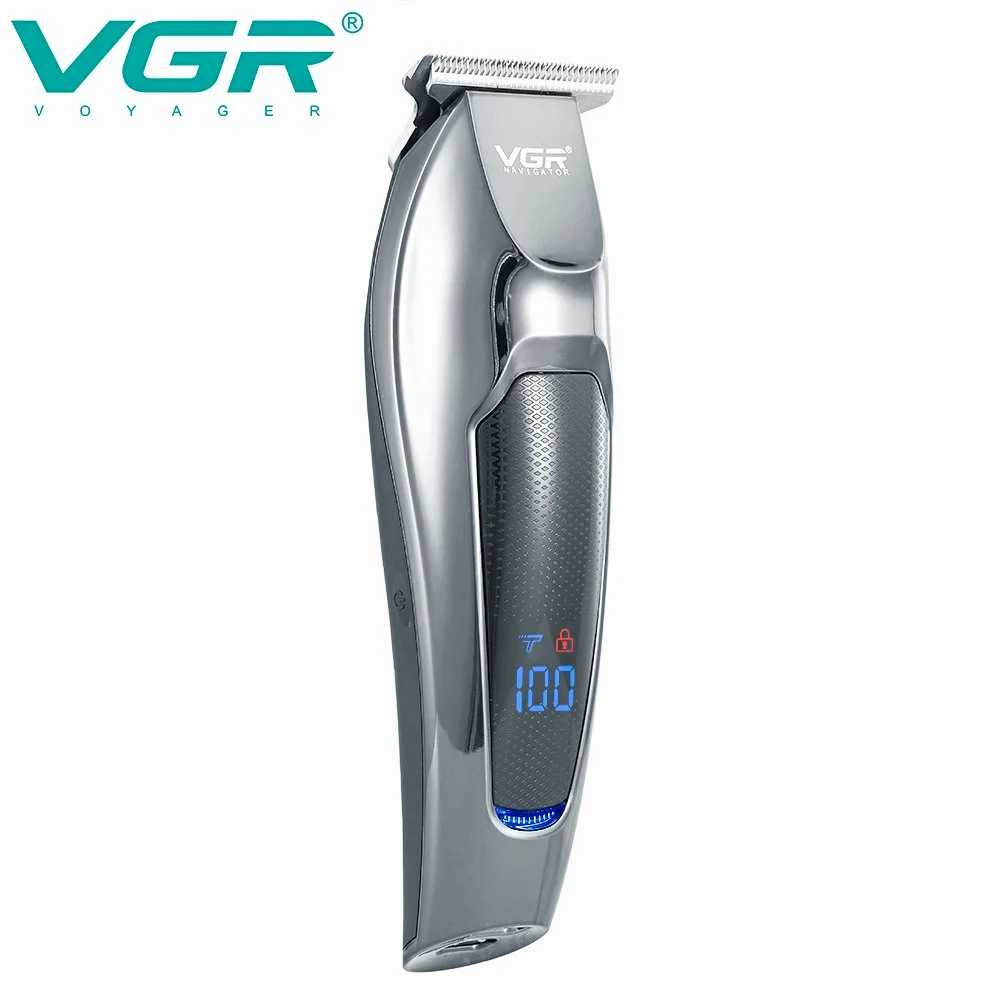 

VGR Electric Hair Clipper Professional Hair Cutting Machine Hair Trimmer for Men Haircut Machine Barber Engraving Bald USB V-070
