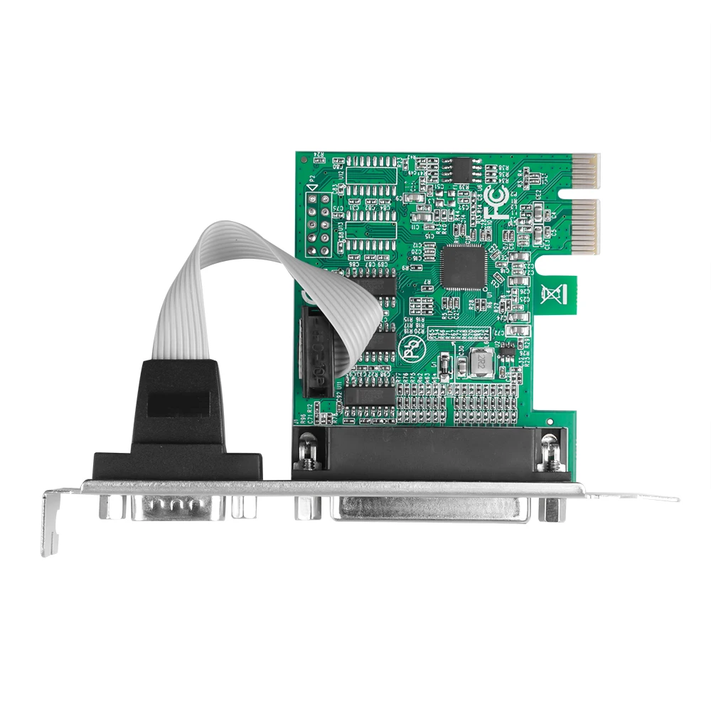 Высококачественный адаптер Kebidum TXB102 с параллельным портом для интерфейса PCI Express -