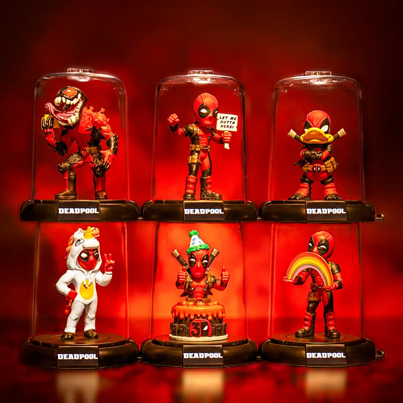 Random 6 Style Anime Action Figure Collection Model Toy Kawaii Ornaments Doll Kids Surprise Gift