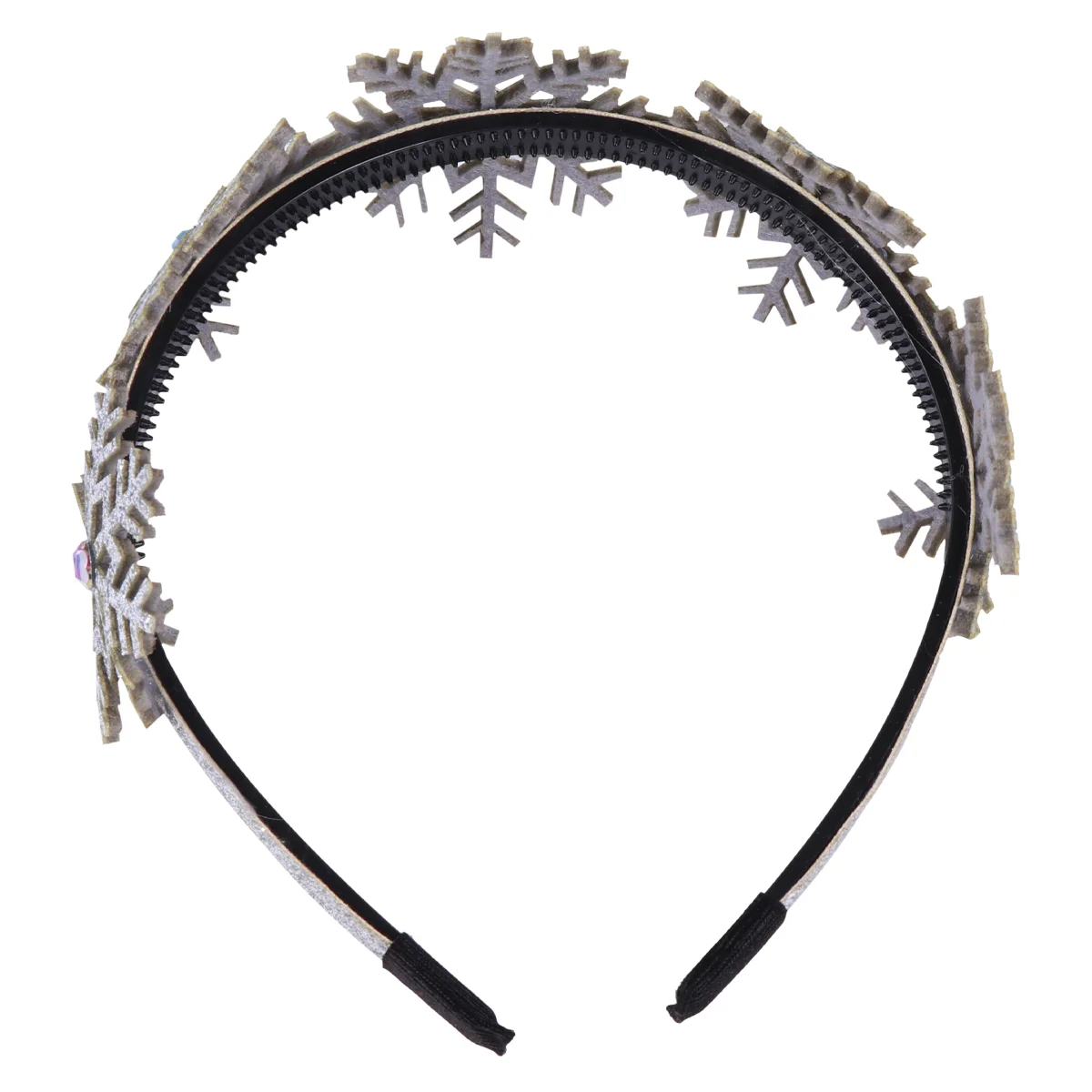

Christmas Snowflake Headband Princess Crown Party Decorations Festival Headwear Girls Hair Accessories Plastic Child