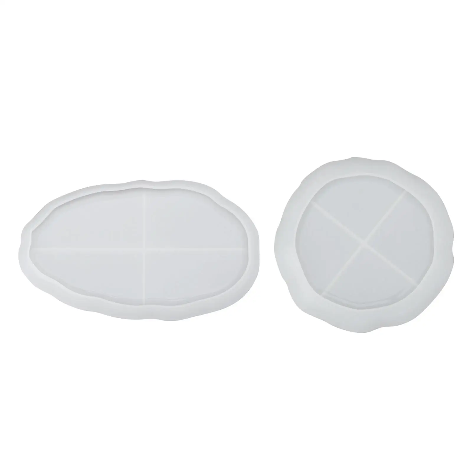 

Silicone DIY Plate Tray Molds Resin Serving Board Mould, Easy Demold