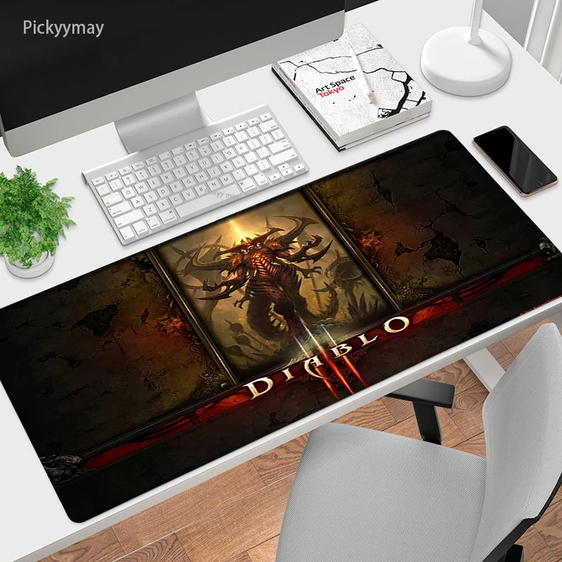 diablo 3 large mousepad anime gamer gaming mouse pad xxl computer accessories big keyboard laptop table padmouse speed desk mat free global shipping