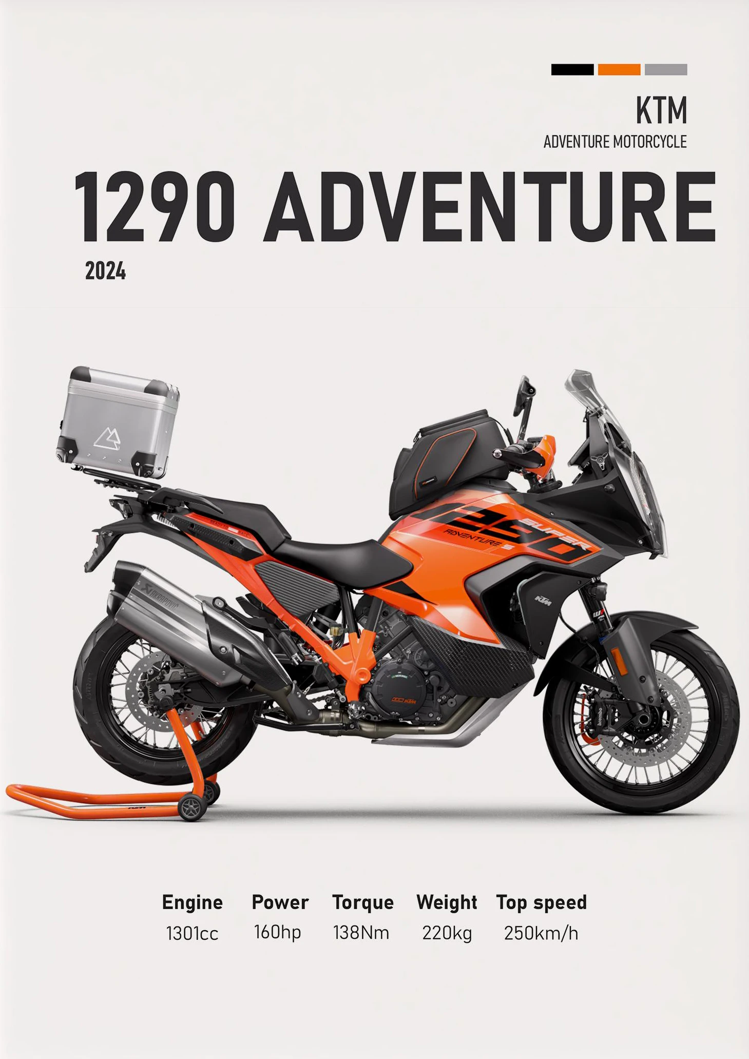 

KTM/YAMAHA Мотоциклетный постер на холсте