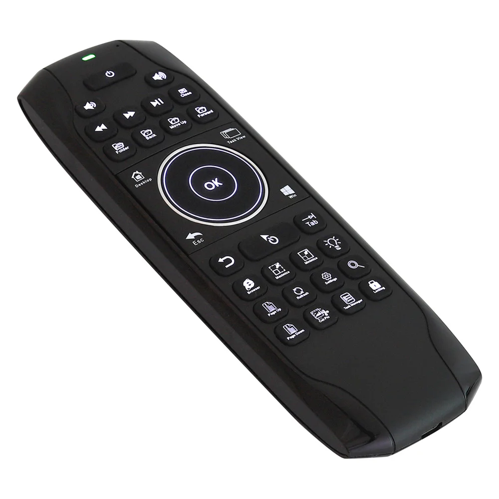 

G7W 2.4GHz Wireless Backlit Gyro Air Mouse Keyboard Remote for Win10