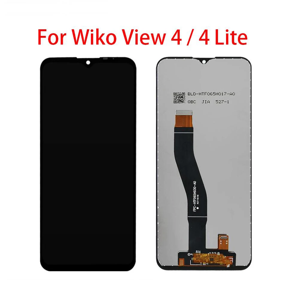 Новый протестированный ЖК-дисплей для Wiko View 4 Lite, ЖК-дисплей, детали для ремонта