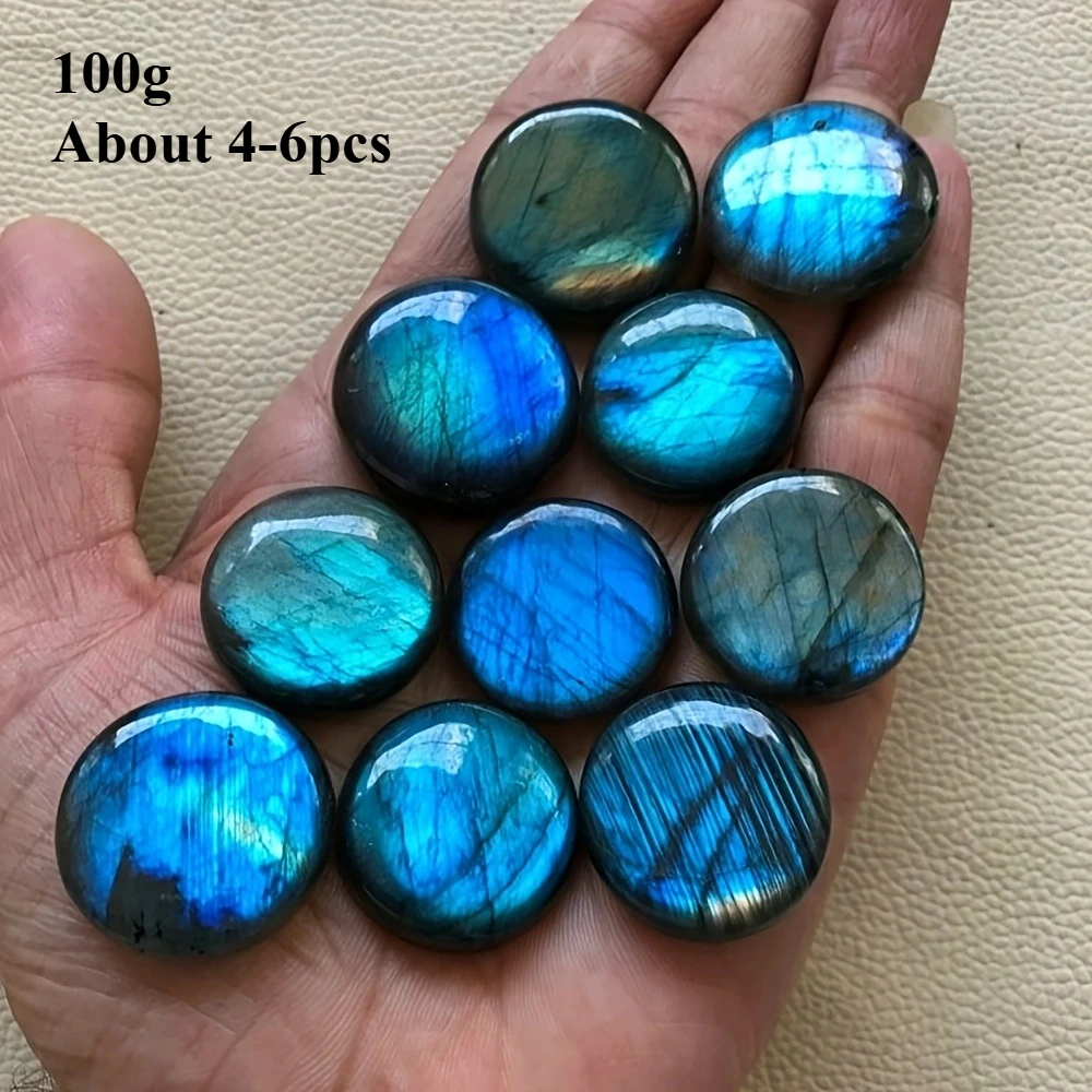 

Лабрадорит круглый полированный