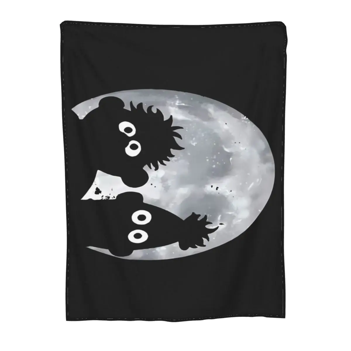 Эрни и Берт луна Стёганое одеяло тонкое