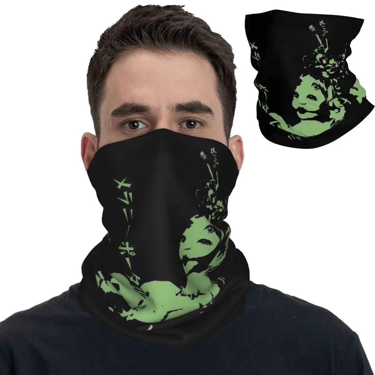 Melnie Martinez Portals бандана на шею гетры с принтом Балаклавы шарф Теплый головной убор