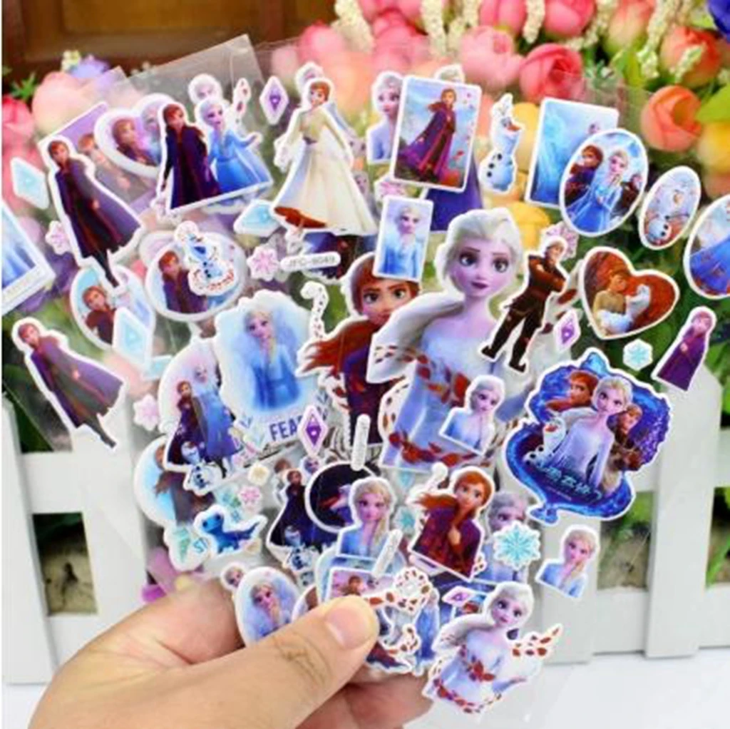12 листов/упаковка водонепроницаемые наклейки холодная принцесса - купить по