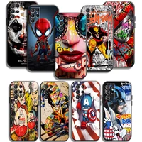marvel avengers phone cases for samsung galaxy s20 fe s20 lite s8 plus s9 plus s10 s10e s10 lite m11 m12 carcasa back cover