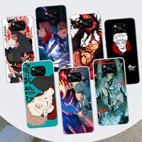 Hot Jujutsu Kaisen Yuji Itadori Phone Case For Xiaomi Lite 11i 12X 11T 10T Pro Ultra Cover Coque Cap