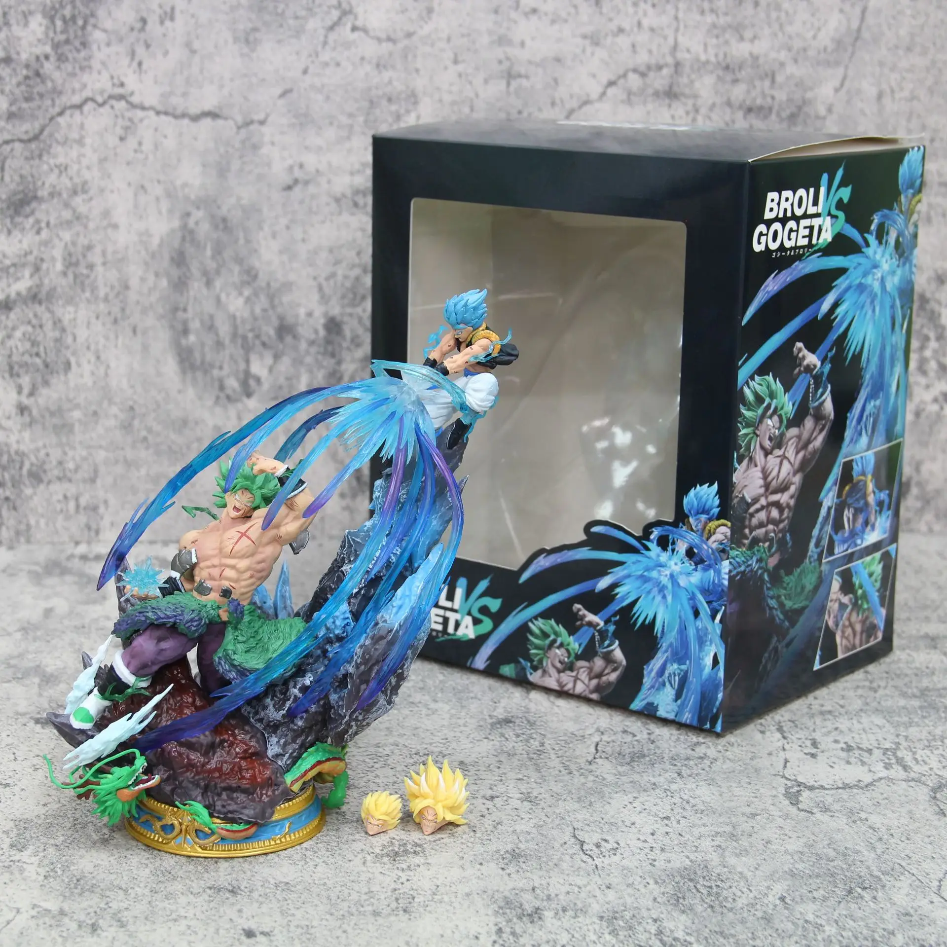 Специальное предложение фигурка Dragon Ball Gk Broly Vs Gogeta экшн-фигурки Broli коллекция