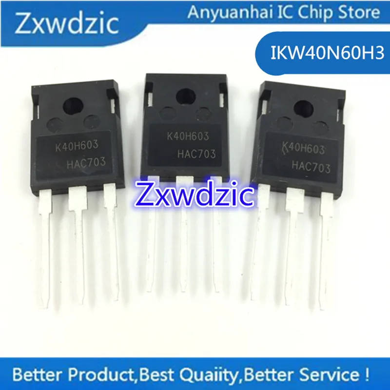 

10pcs New Original IKW40N60H3 K40H603 TO-247 40A 600V IGBT Field-Effect Transistor Commonly Used In Inverter Welding Machines