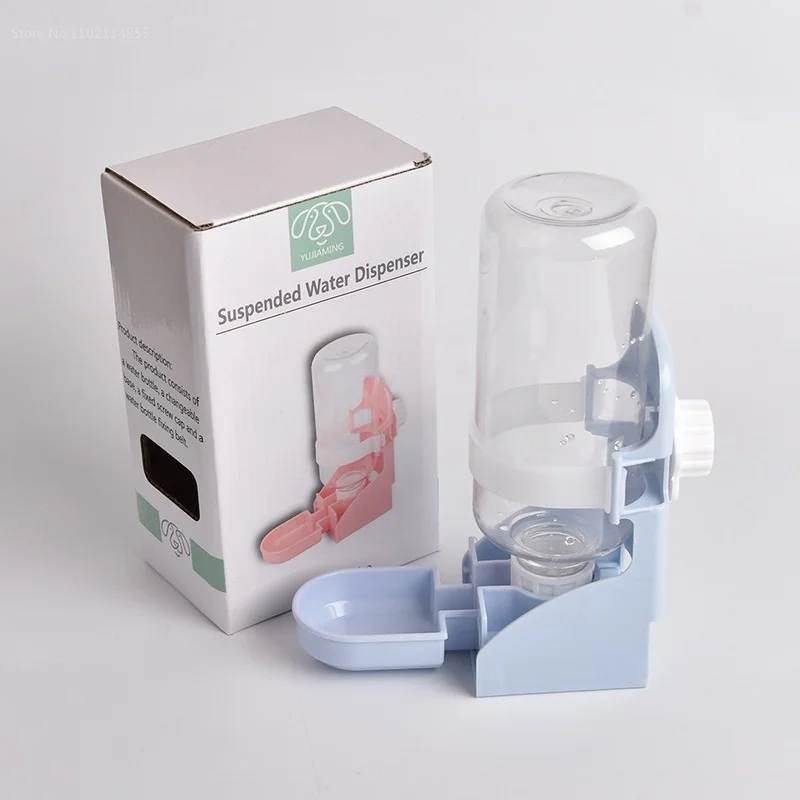 

Pet Supplies Drinking with Clip Pet Dispenser Automatic Hanging 500ML Spill Proof Dog Water Feeder Tableware Kedi Malzemeleri