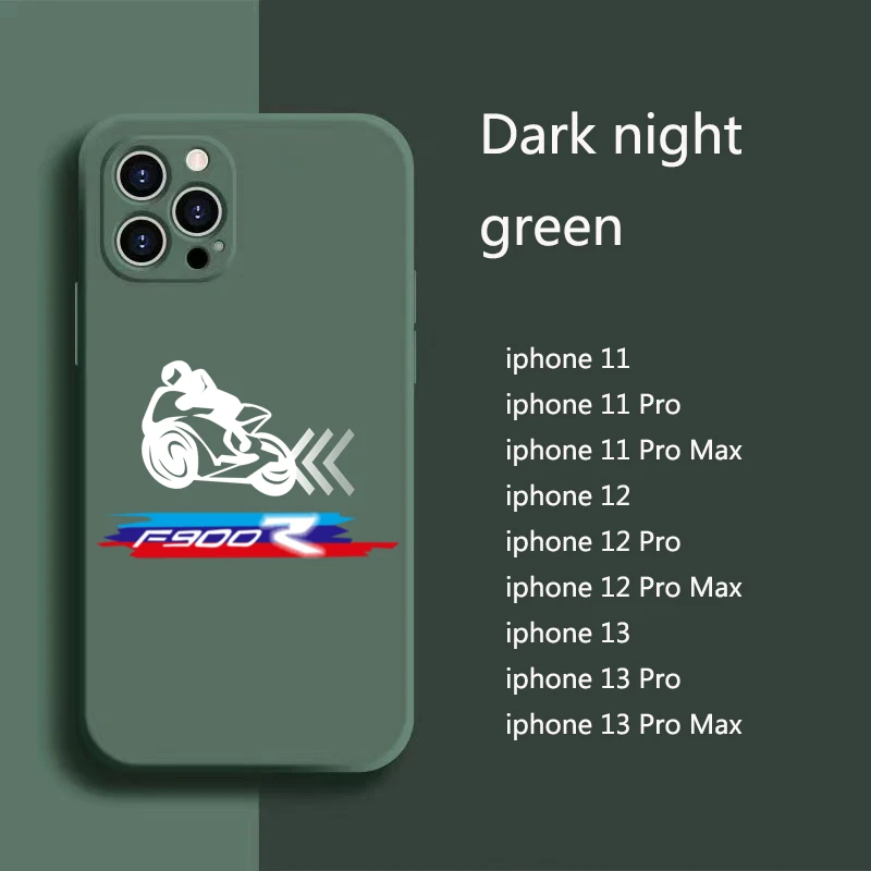 Официальный оригинальный силиконовый чехол для телефона iPhone 11 13 12 Pro Max BMW F900R F 900 R