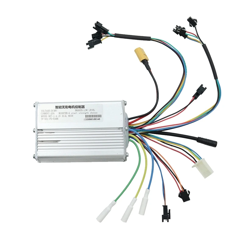 

TF-901 DC48V 20A Controller Intelligent Brushless Controller For Electric Scooter E-Bike Universal