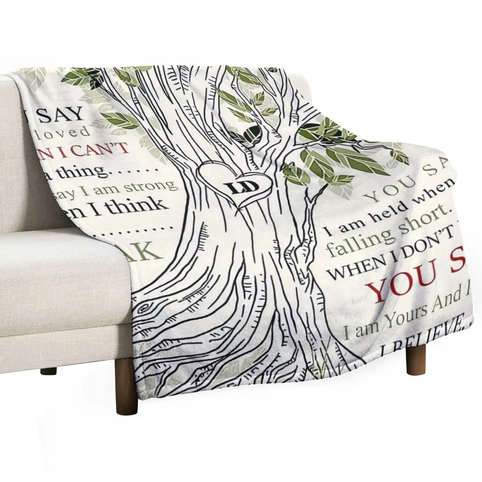 Lauren Daigle - You Say одеяло с текстом песни туристические зимние кровати теплые одеяла