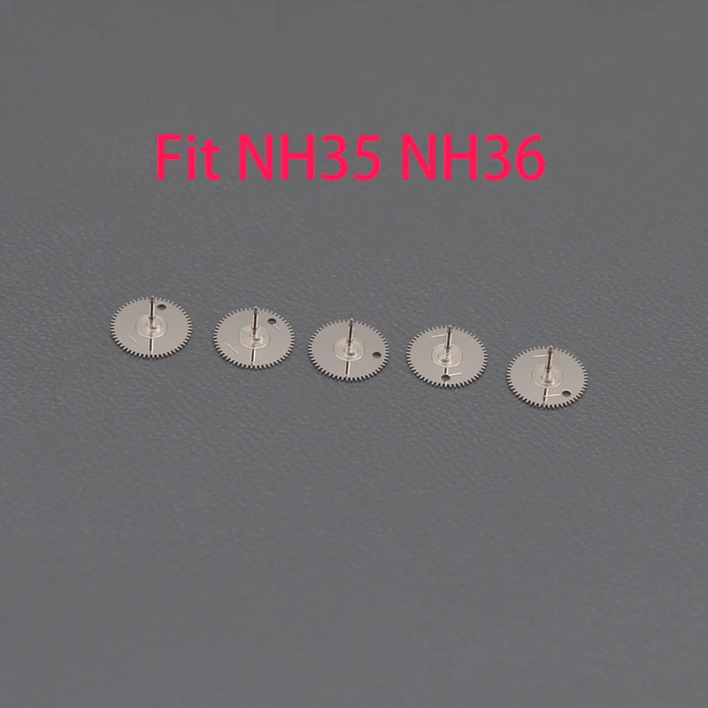 1/2 PCS Mod Seiko NH35 NH36 Movt Calendar Driving Wheel Umbrella Wheel Fit NH35 NH36 Movement Watch Repair Part Aftermarket