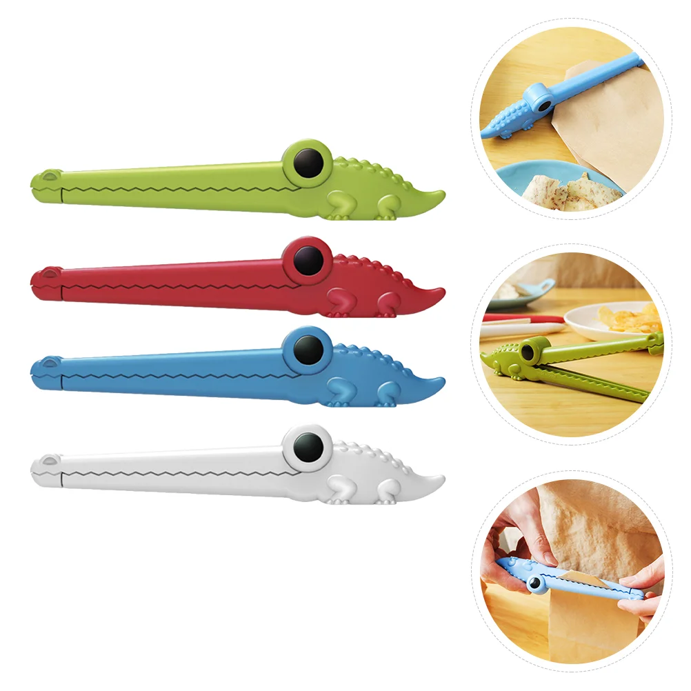 

Bag Clipssealer Sealing Clip Clothesclamp Keeping Fresh Clothespins Pegs Paper Closer Chip Binder Airtight Freezer Snack Seal