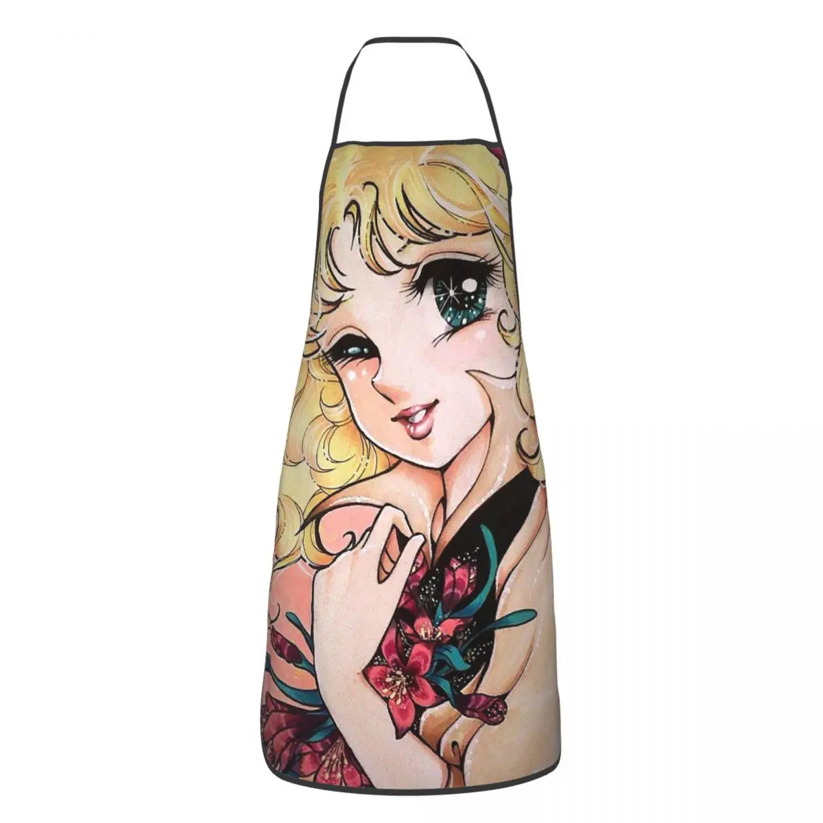 

Candy Candy Polyester Aprons Japanese Anime 52*72cm Kitchen Household Bib Tablier Cooking Home Cleaning Pinafores for Adult Chef