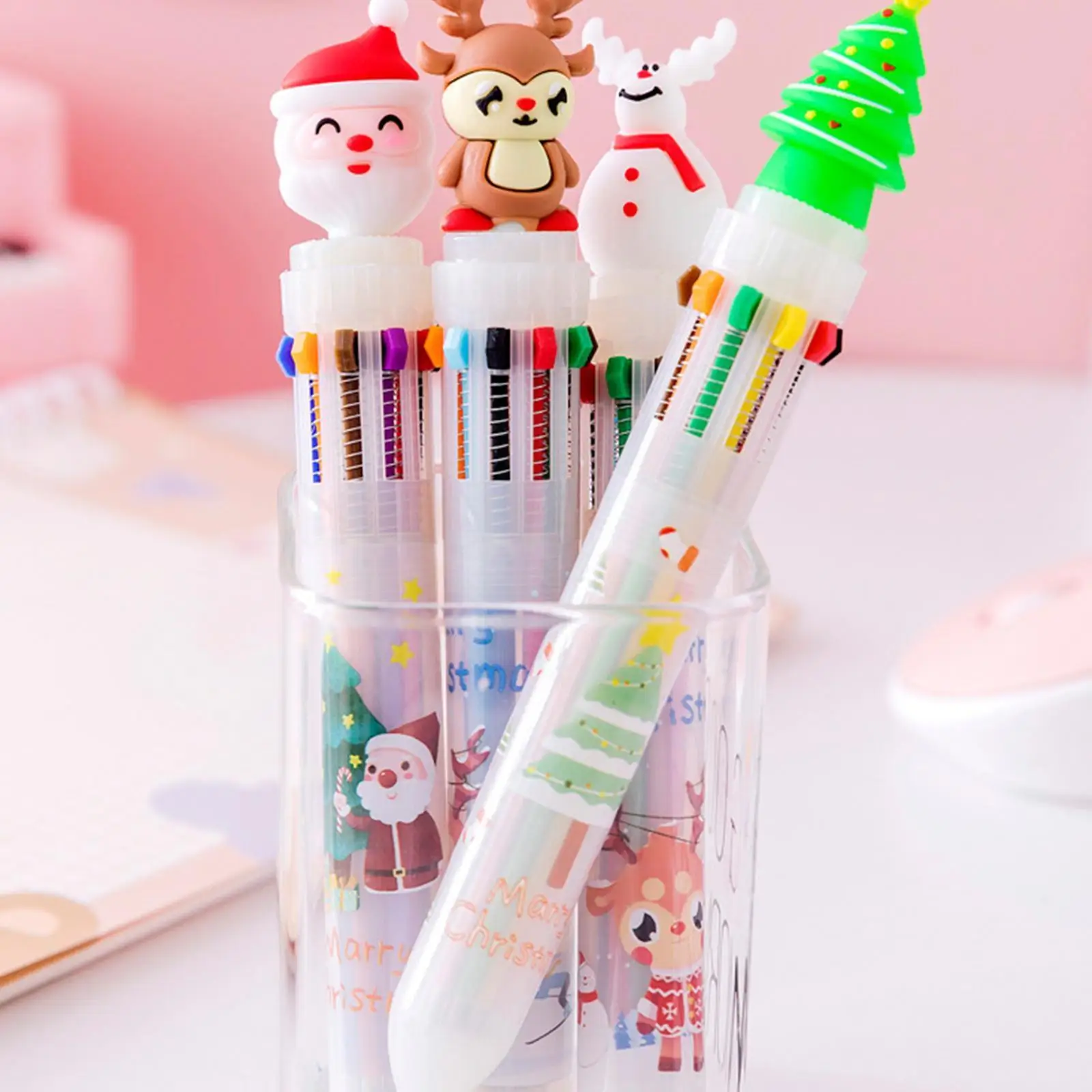 

Ручка шариковая, 0,7 мм, 10 цветов, O1J1