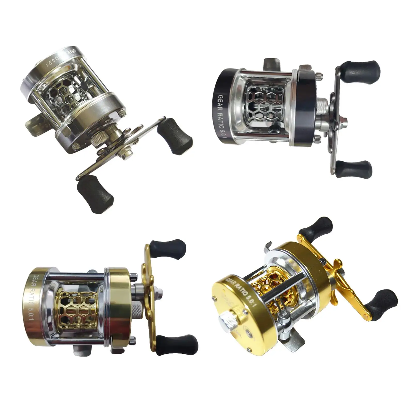 W300L/W300R Baitcasting Reel Centrifugal System Fish Line Reel Drum Wheel