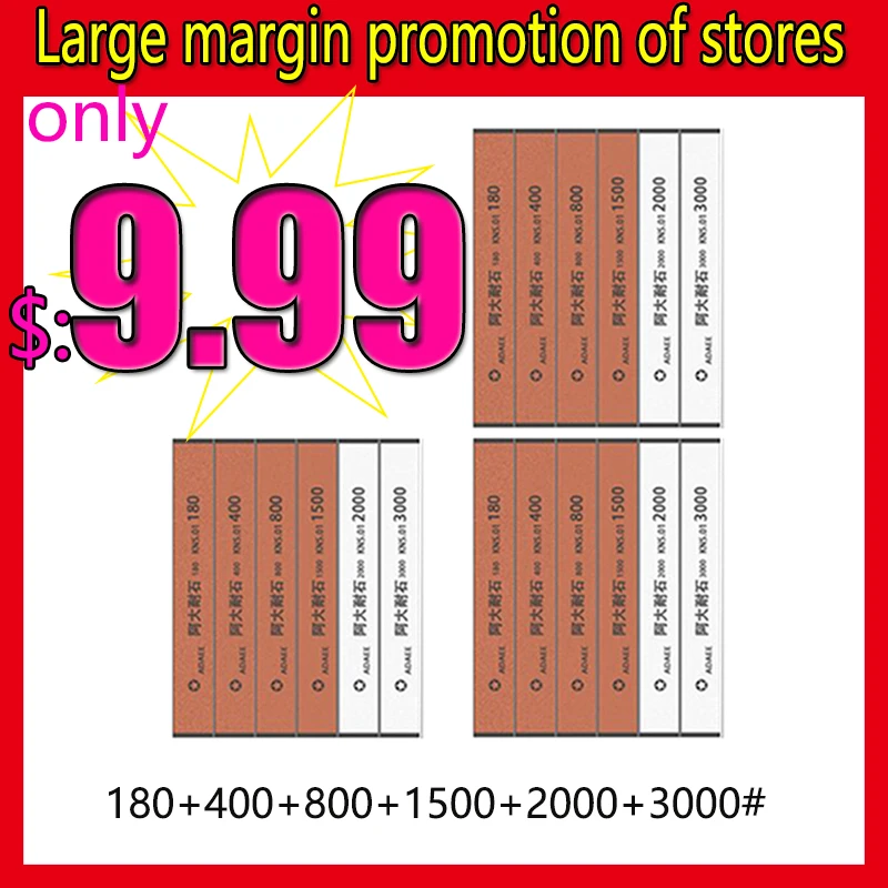 

Sharpening Stone Diamond Whetstone kitchen sharpener Fixed Angle Sharpener Whetstone Oil Stone Stones Set Leather polishing