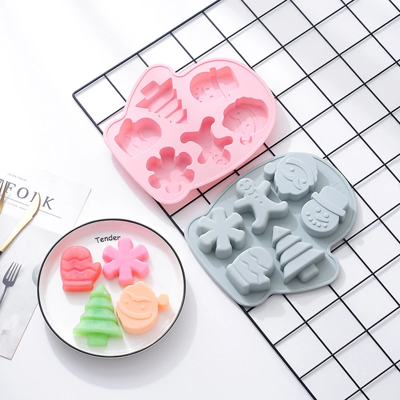 

Christmas Gloves Silicone Mould Cake Design Ice Fondant Chocolate Mold for Baking Tools Pastry Bakery Kitchen Accessories