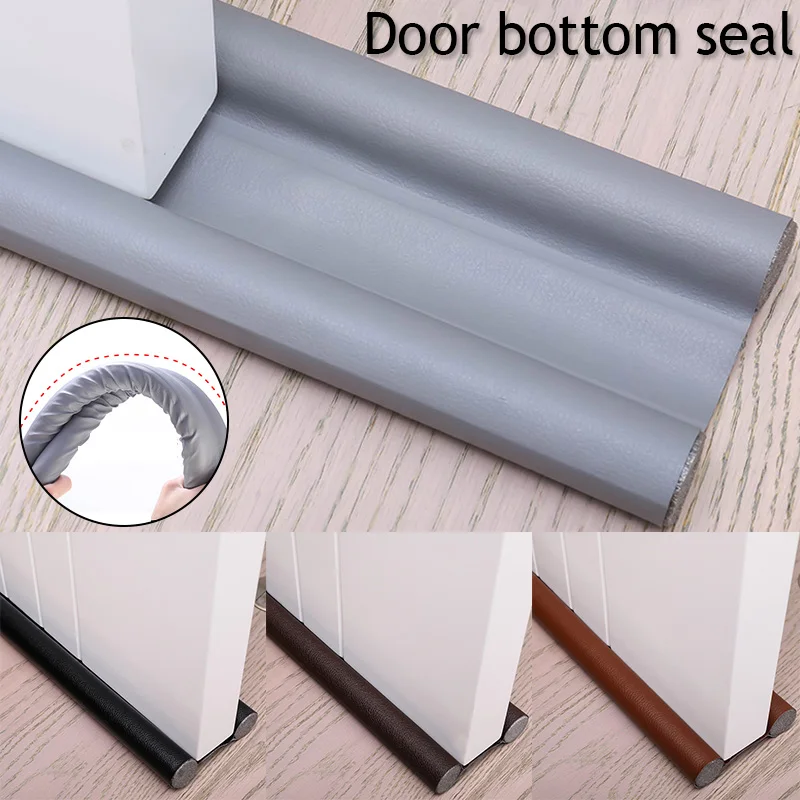 

Door Bottom Waterproof Sealing Strip Draught Under Door Draft Excluder Stopper Door Bottom Guard Double Proof Noise Reduction