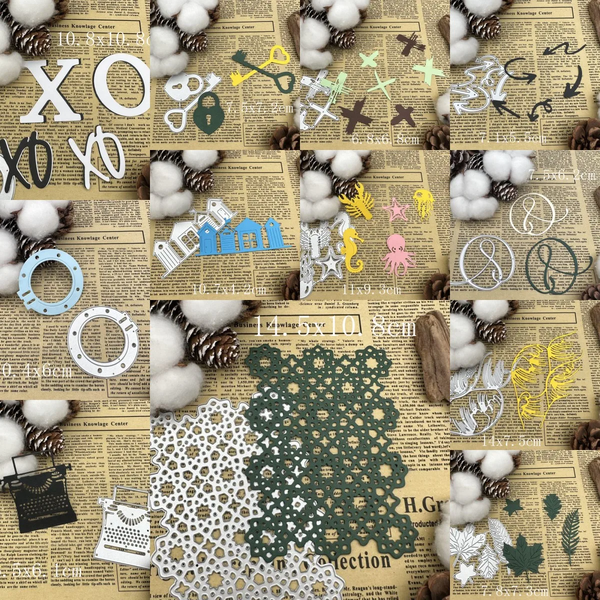 

Различные украшения для карт, металлические Вырубные штампы, альбом для скрапбукинга своими руками, рельефные вырубки ручной работы