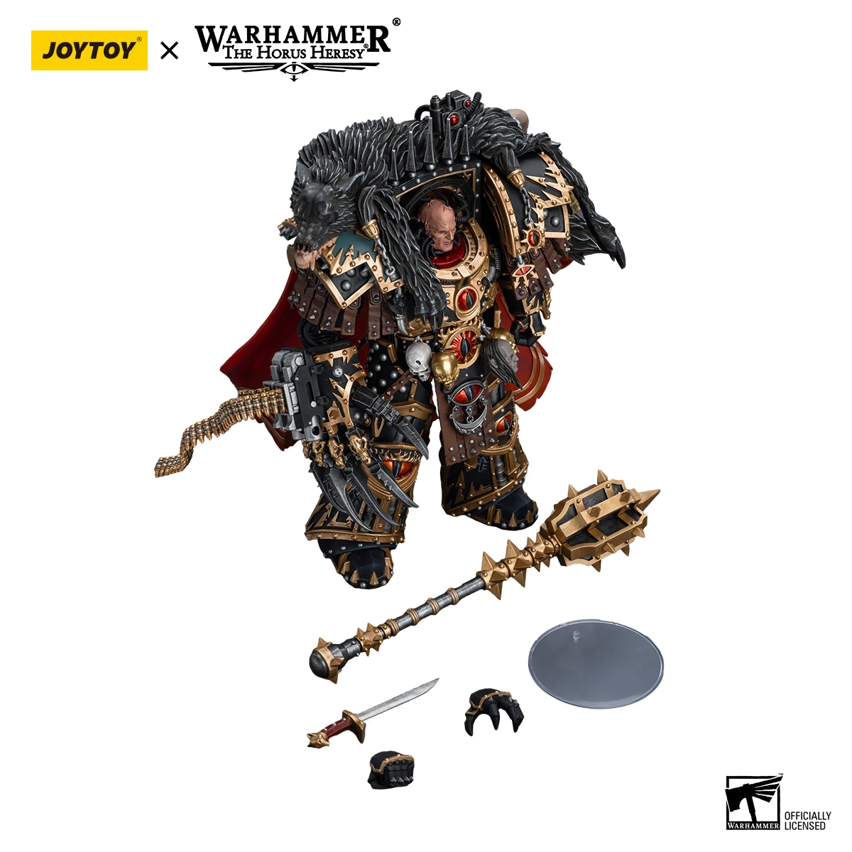 Фото В НАЛИЧИИ JOYTOY Warhammer 40K 1/18 Фигурка Сынов Хоруса, Вармастер Хорус, Аниме-модель №2
