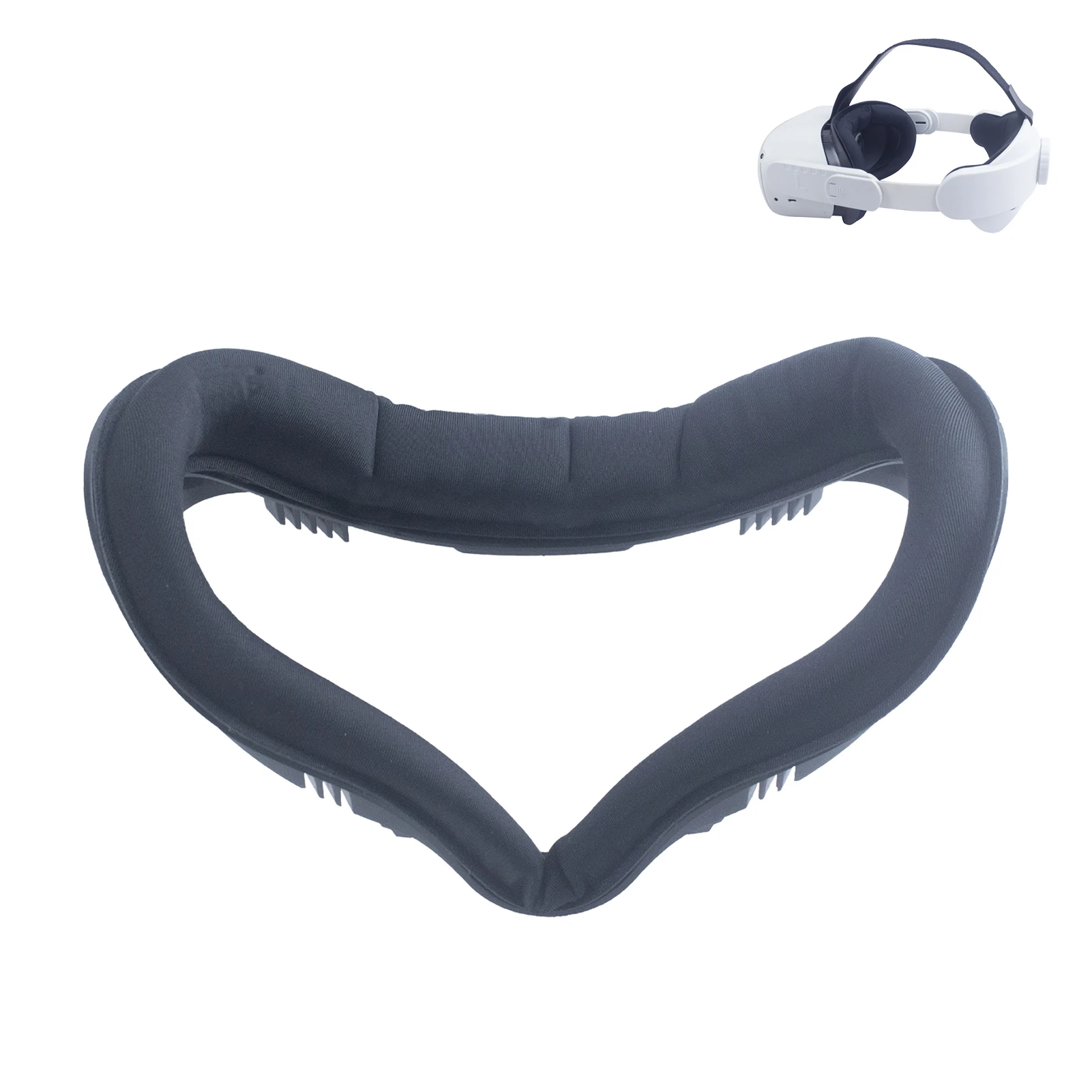 

For Oculus Quest 2 Replacement Face Pad Cushion Face Cover Bracket Protective Mat Eye Pad For Oculus Quest 2 VR Accessories