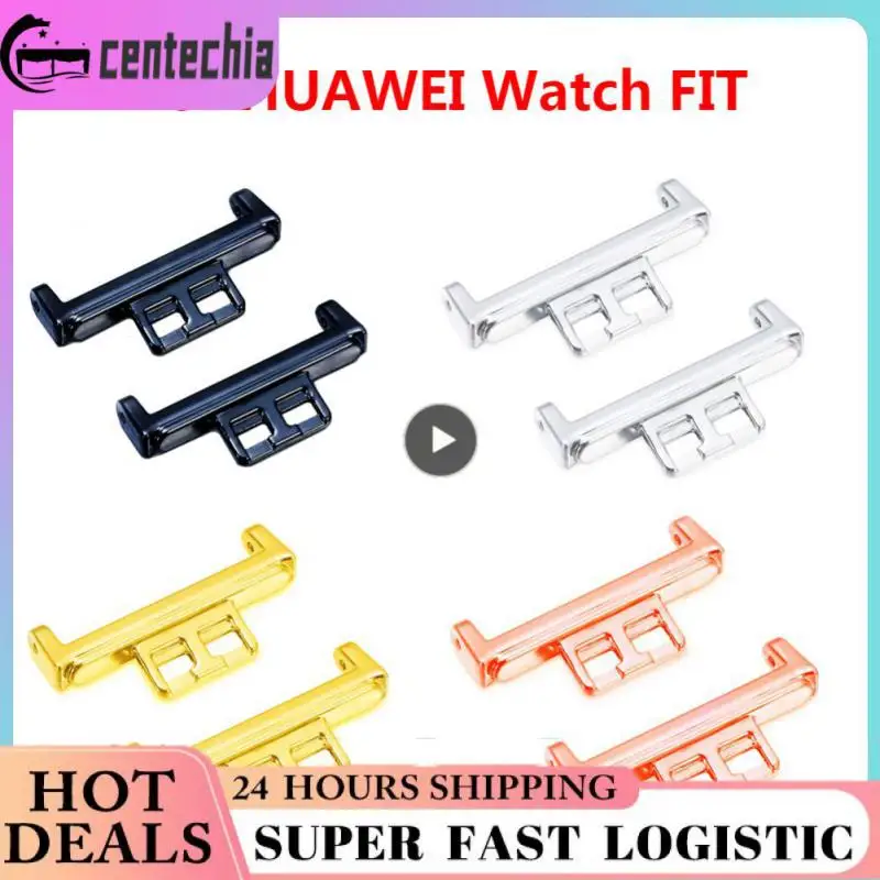 

Strong Strap Connection Adapter Compatible With For Huawei Watch Smartwatch Adapter Watchband Adapter Stainless Steel Stable
