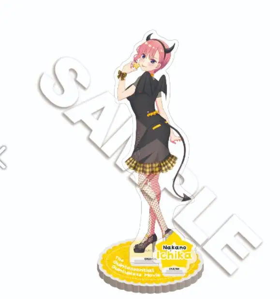 

Anime The Quintessential Quintuplets Nakano Nino Nakano Yotsuba Devil Ver. Acrylic Figure Stand Figure 2072 Kids Collection Toy